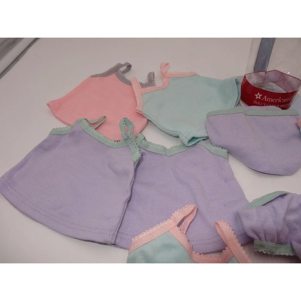 American Girl Doll‎ Tank & Brief Underwear Cami Camisole Set 10pc 18